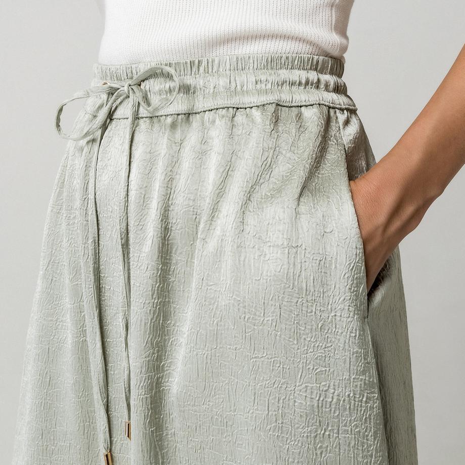 S. Oliver Black Label Midi Rock Kordelzug Taille  