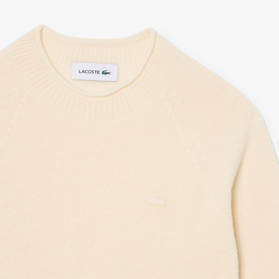 LACOSTE Pullover in lana merino  