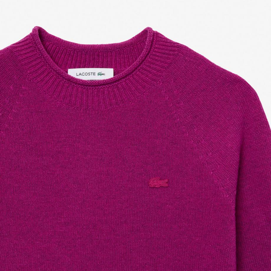 LACOSTE Pullover en laine mérinos  
