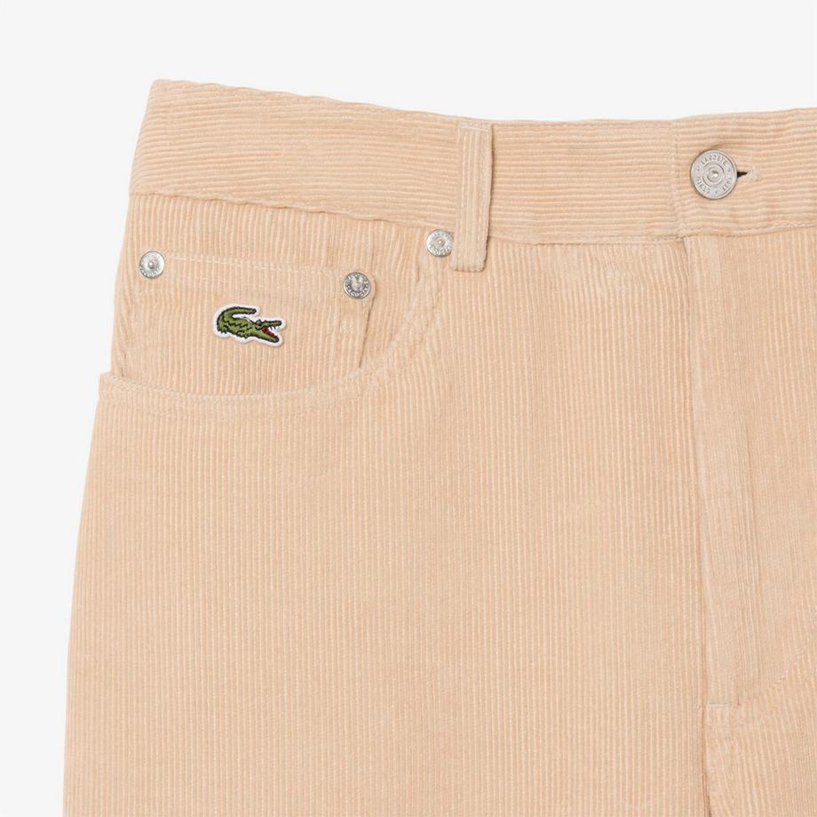 LACOSTE Pantalon en velours côtelé  