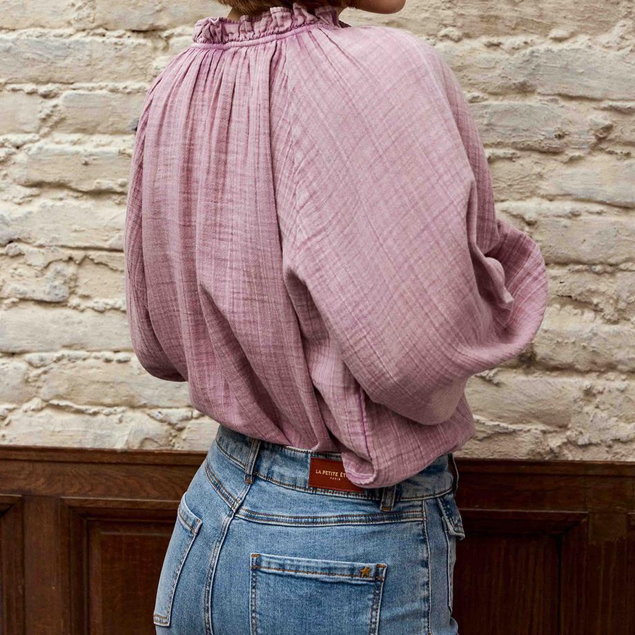 La Petite Etoile Camicetta a maniche lunghe con nappe  