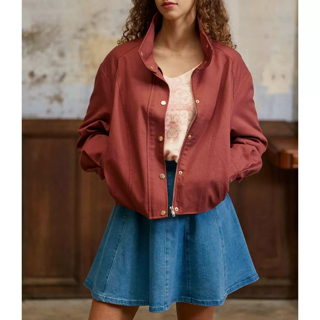 La Petite Etoile - Jacke, für Damen, Terracotta, Größe L