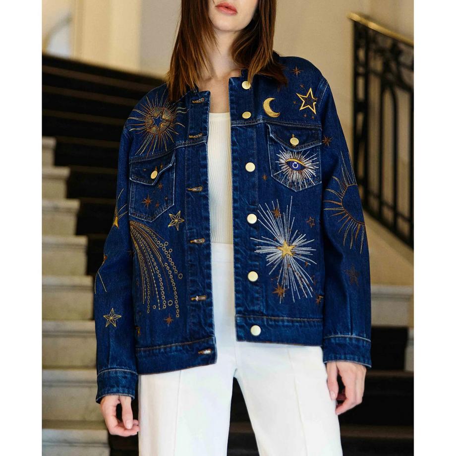 Veste en jeans courte