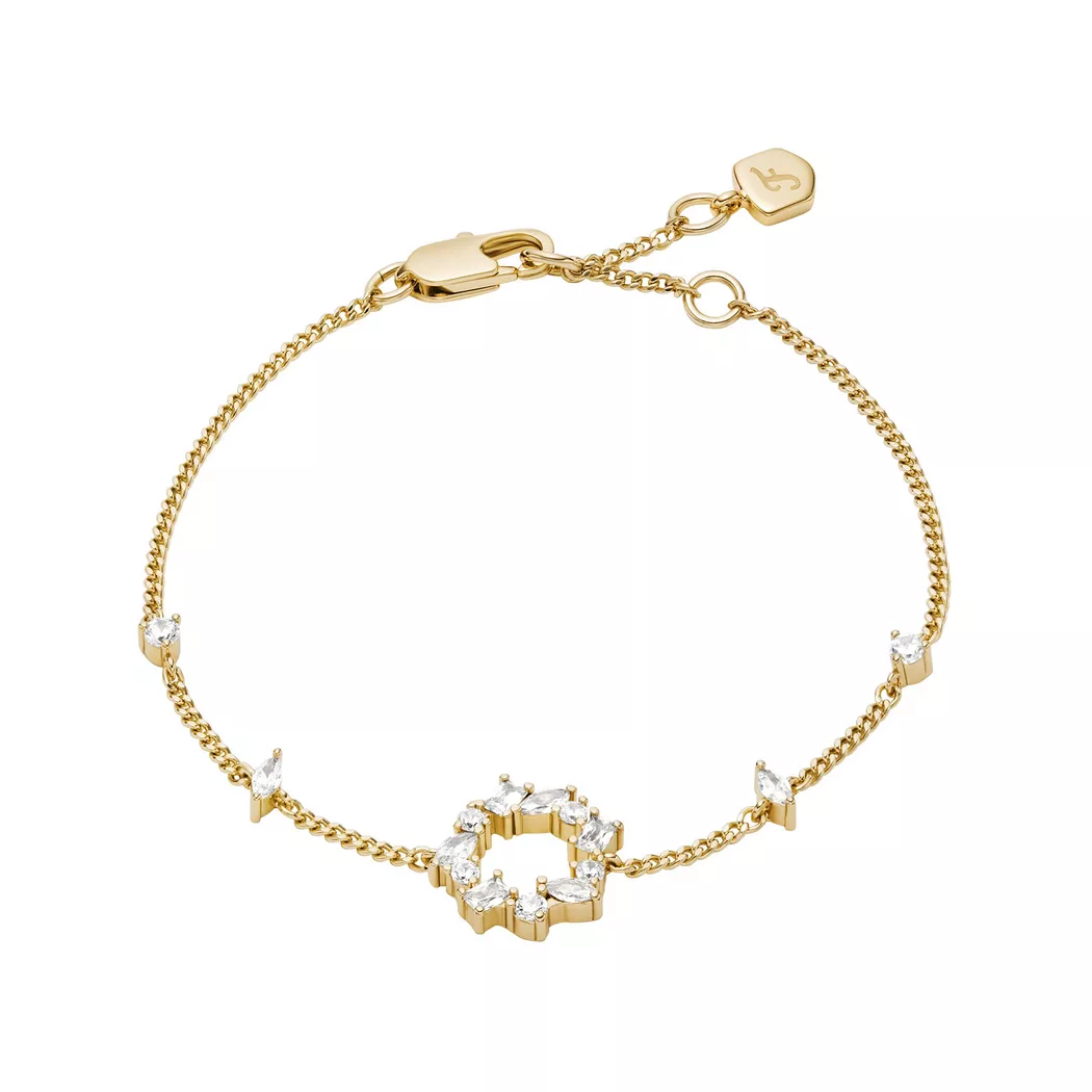Fossil - Armband, Ellis, 16.5+10CM, Goldfarben
