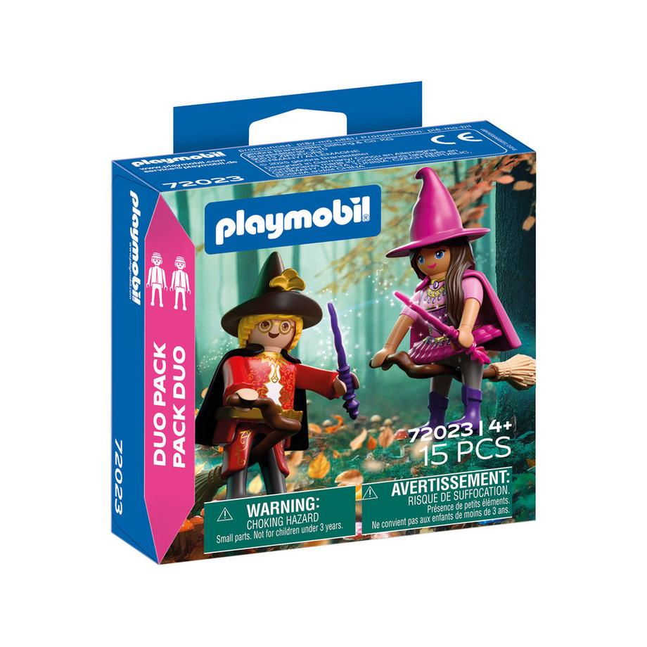 Playmobil  72023 DuoPack Sorcière et sorcier 