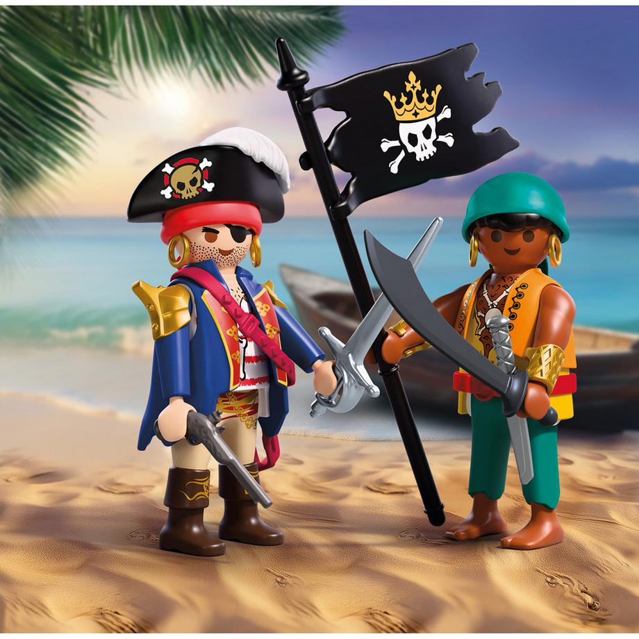 Playmobil  72024 DuoPack Pirates avec drapeau 