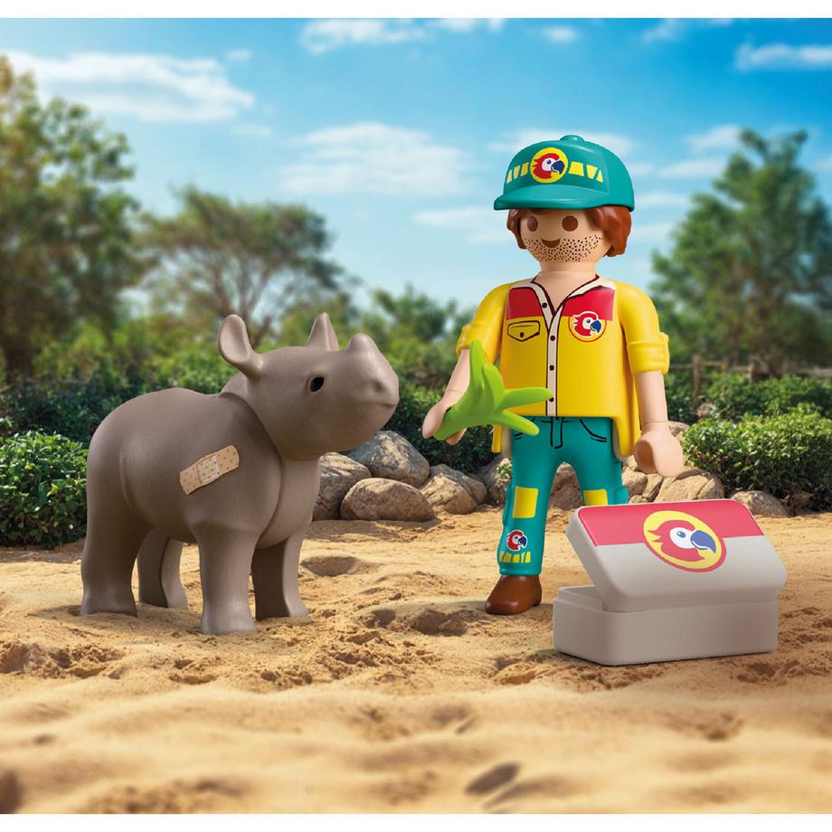 Playmobil  72025 DuoPack Tierpfleger 