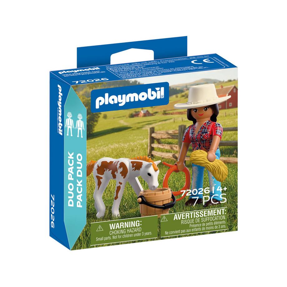 Playmobil  72026 DuoPack Cavalière avec poulain 