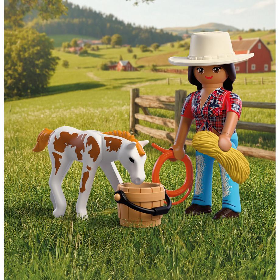 Playmobil  72026 DuoPack Cavalière avec poulain 