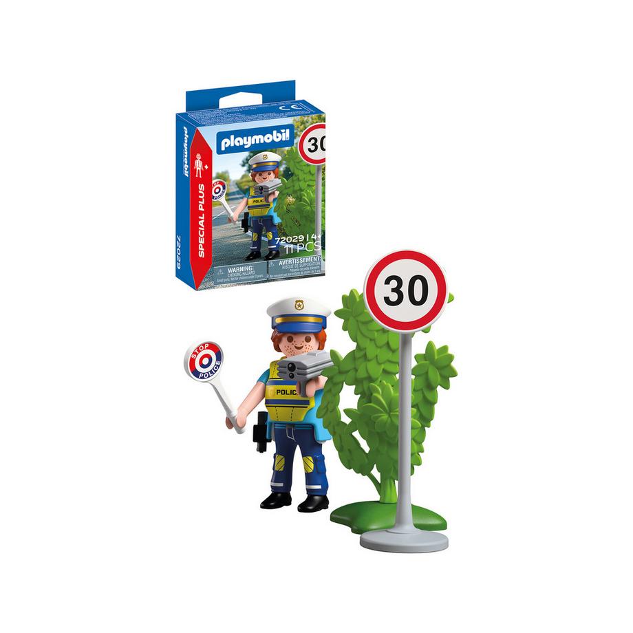 72029 Policier et radar vitesse Spécial +