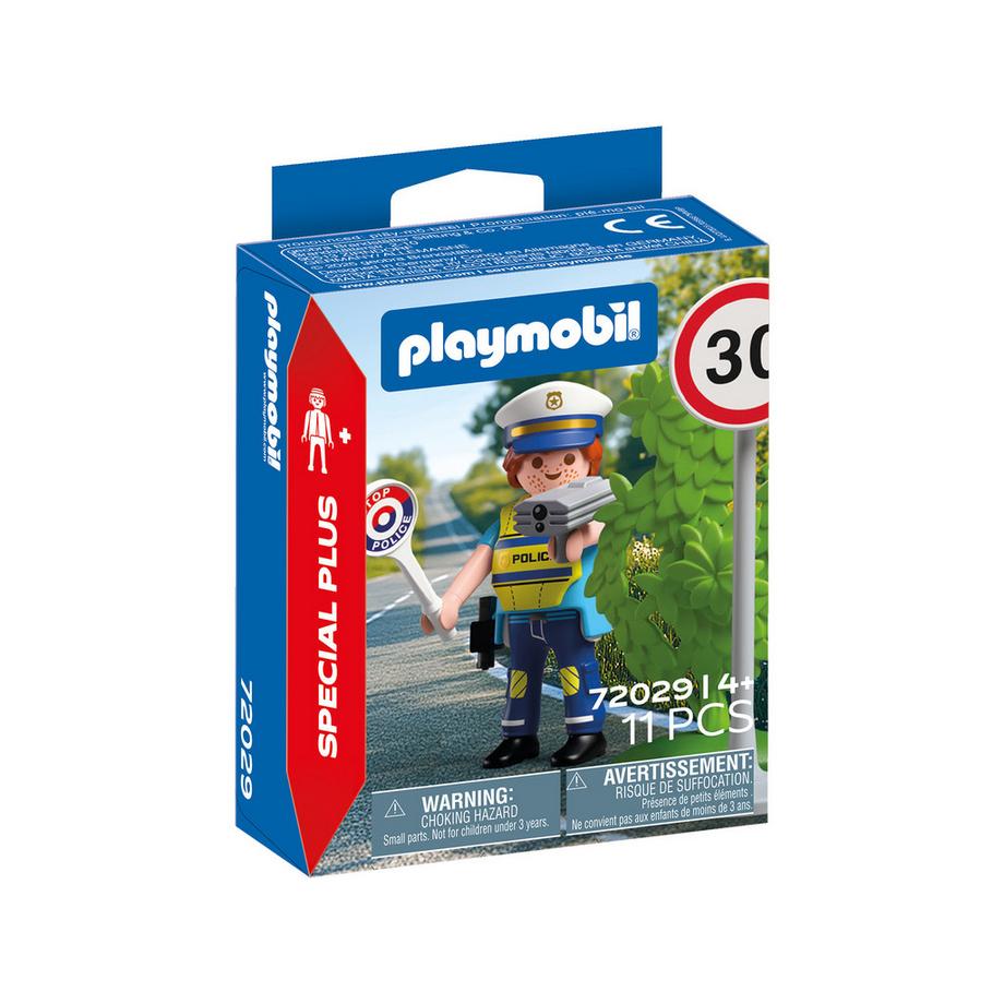 Playmobil  72029 Polizist mit Radar 