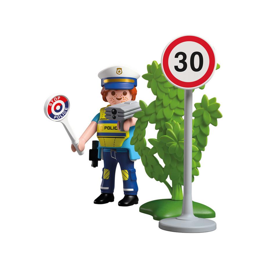 Playmobil  72029 Polizist mit Radar 
