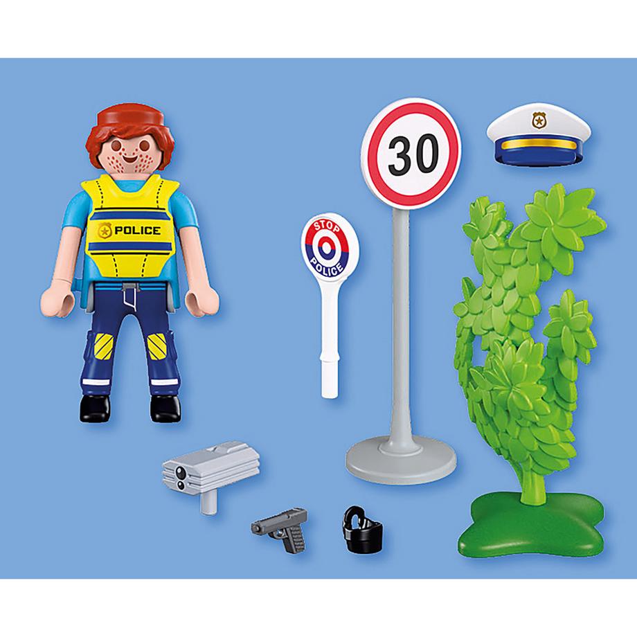 Playmobil  72029 Polizist mit Radar 
