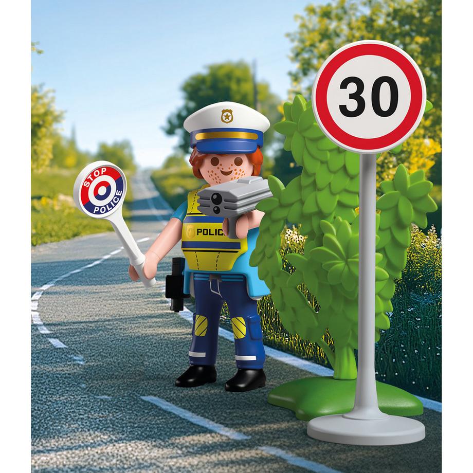 Playmobil  72029 Polizist mit Radar 