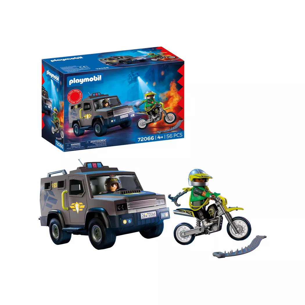 Playmobil - 72066 SWAT-Einsatzfahrzeug, Multicolor