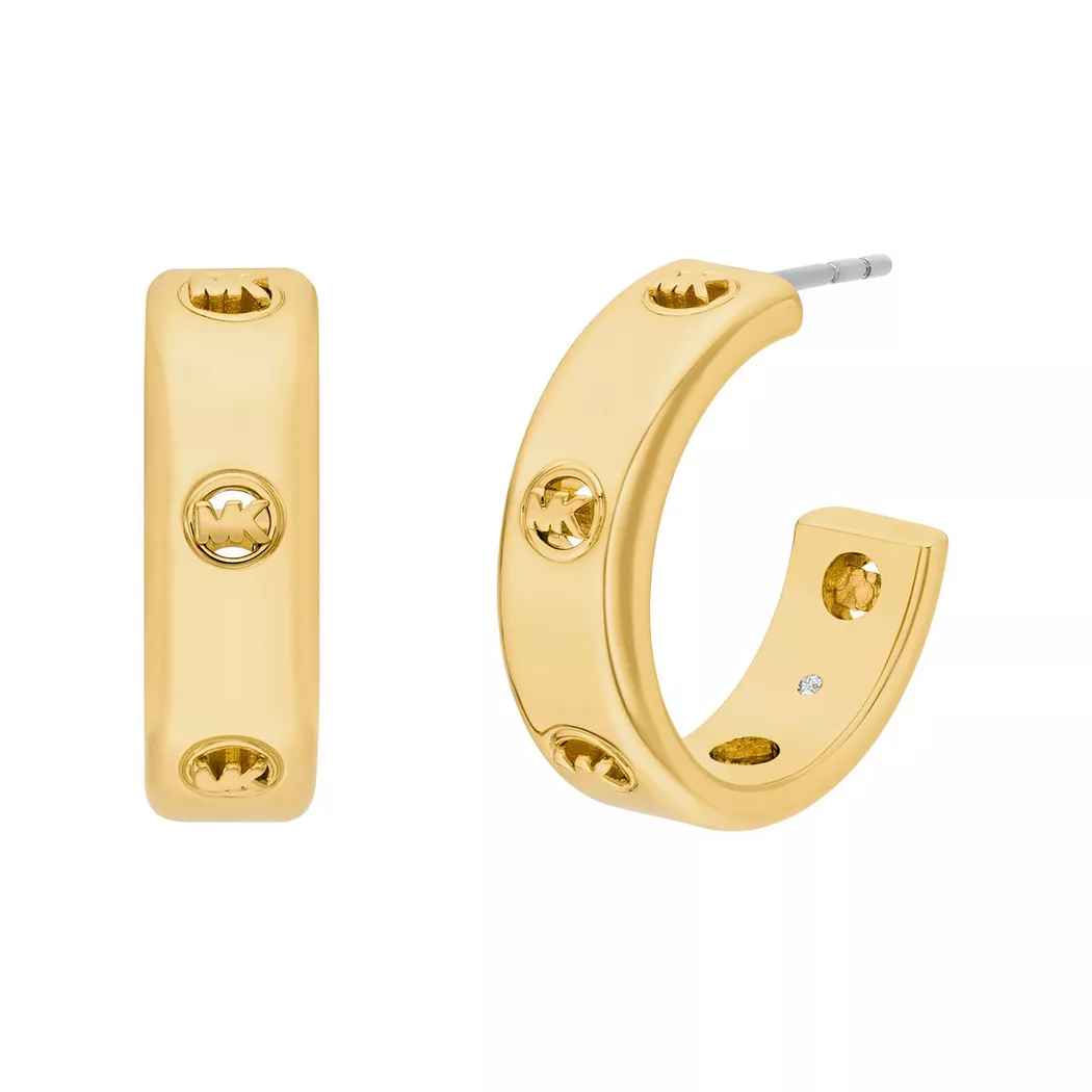 Michael Kors - Ohrstecker, Kors Mk, One Size, Goldfarben