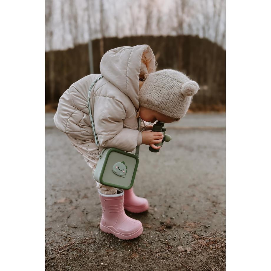 The Zoofamily  Sacoche pour appareil photo Zoo Silicone - Dino 