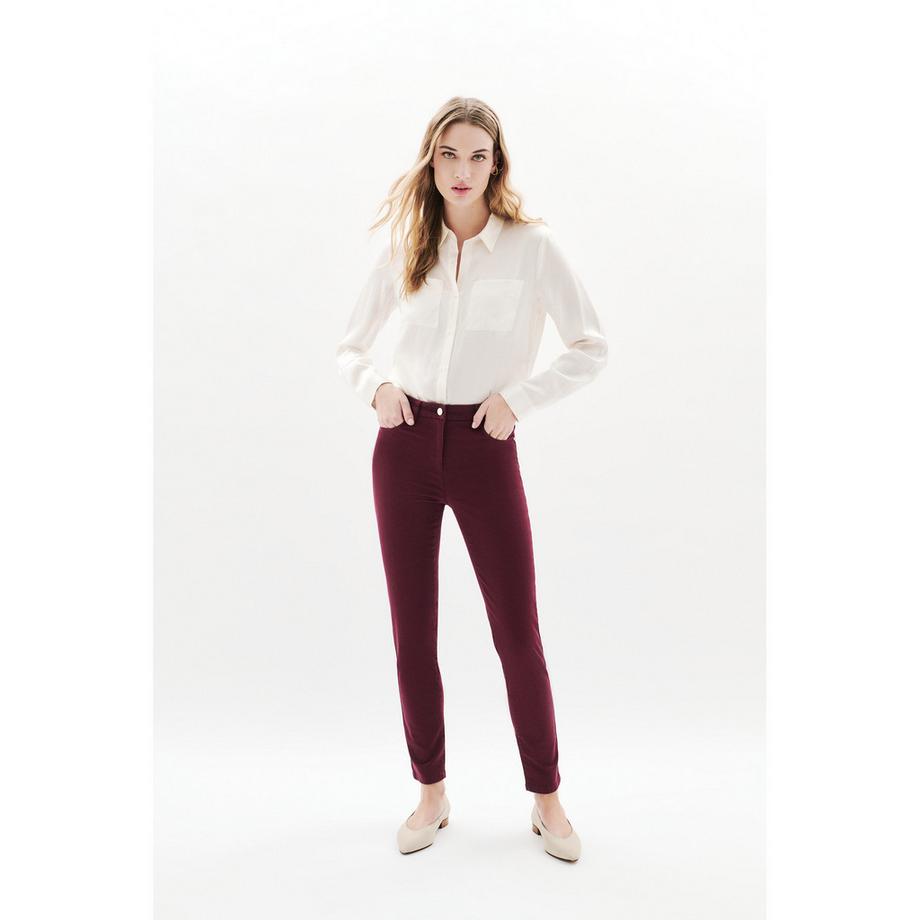 Caroll Pantaloni Slim Fit Lunghezza Caviglia  