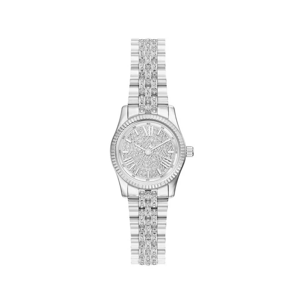 Michael Kors Lexington Analog Watch Silver 2