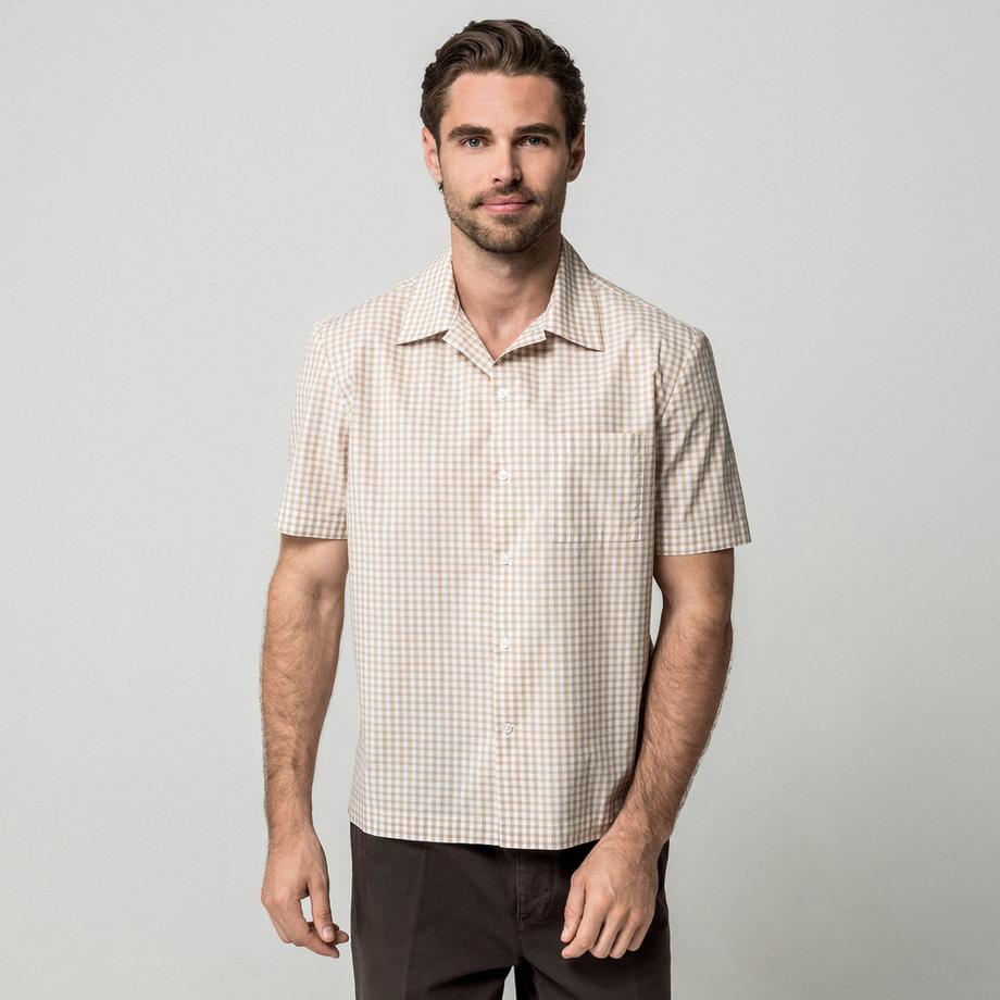 Chemise, manches courtes
