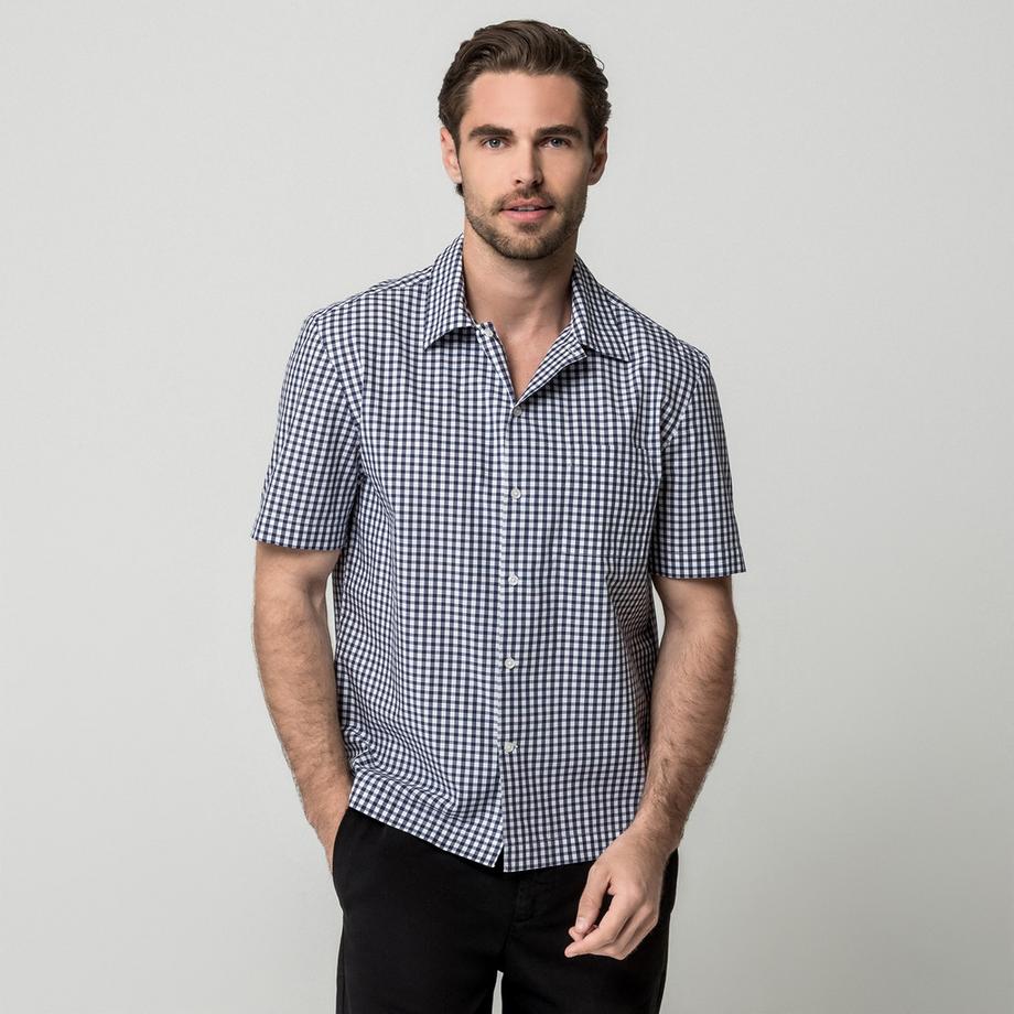 Chemise, manches courtes