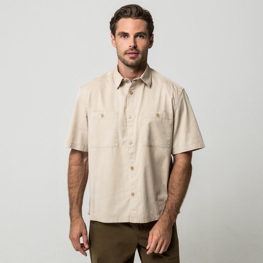 Chemise, manches courtes
