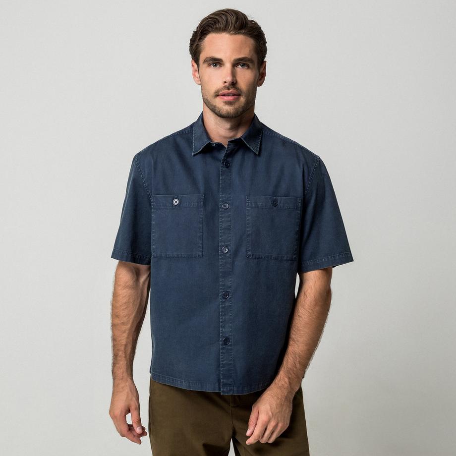 Chemise, manches courtes