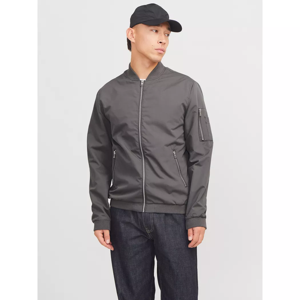 Jack & Jones Blouson Bomber Rush Castlerock M Homme