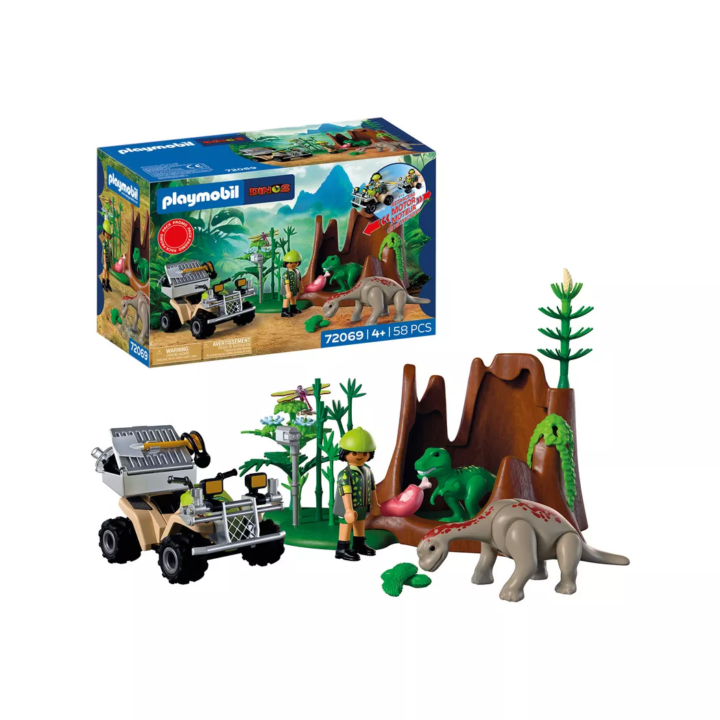 Playmobil - 72069 Dino-Versteck, Multicolor