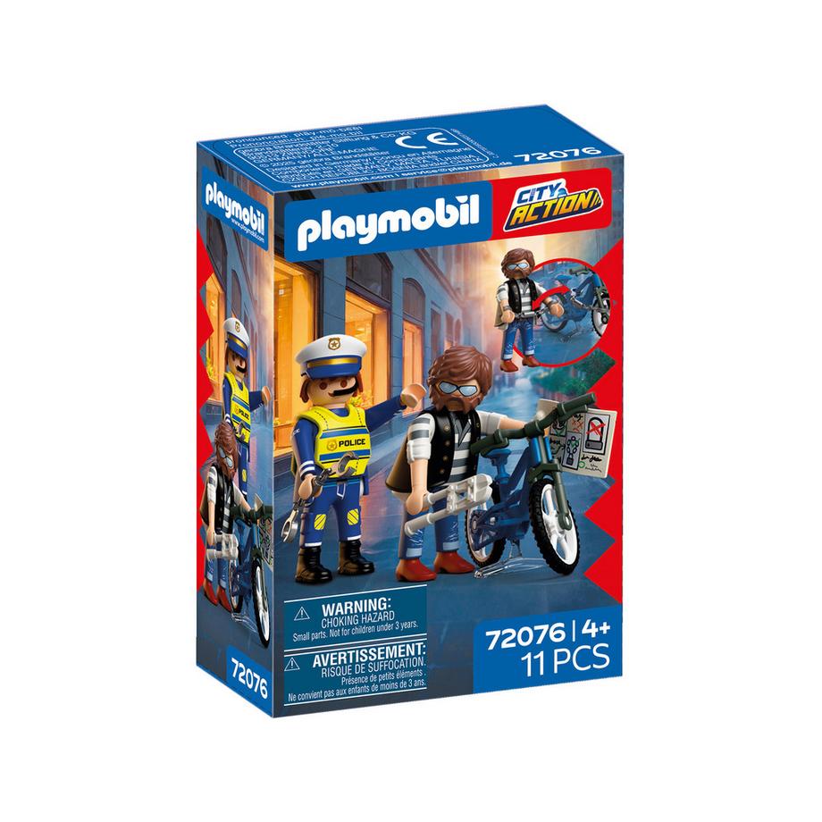Playmobil  72076 Furto di biciclette 