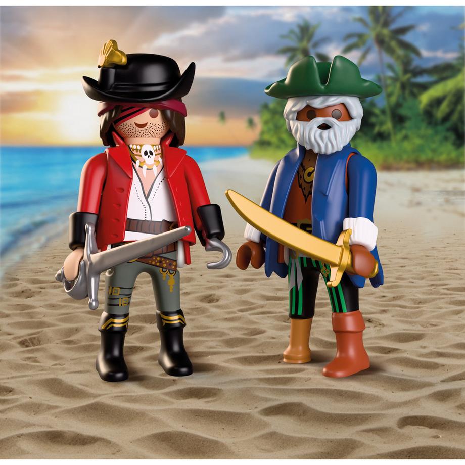Playmobil  Oeuf 2en1 : L'Île aux Pirates 