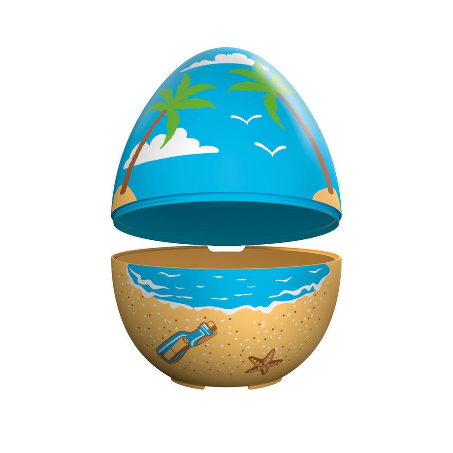 Playmobil  Oeuf 2en1: Vacances à la Plage 