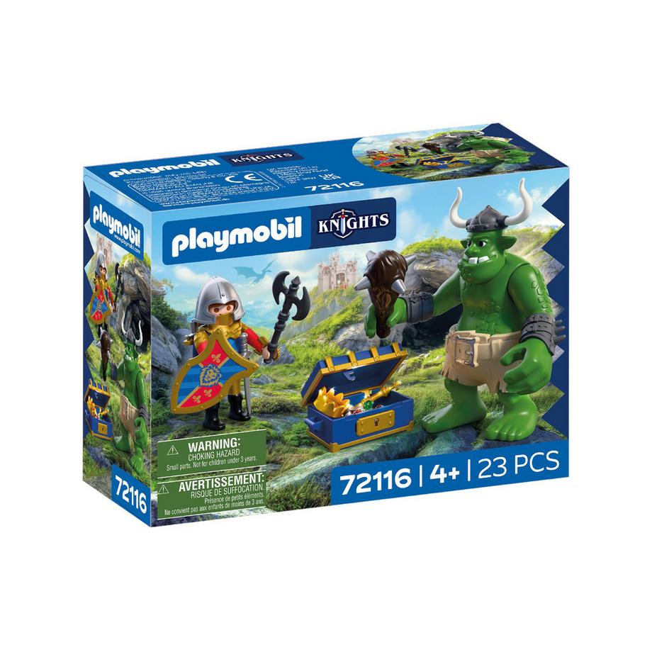 Playmobil  72116 Troll e tesoro cavalieri 