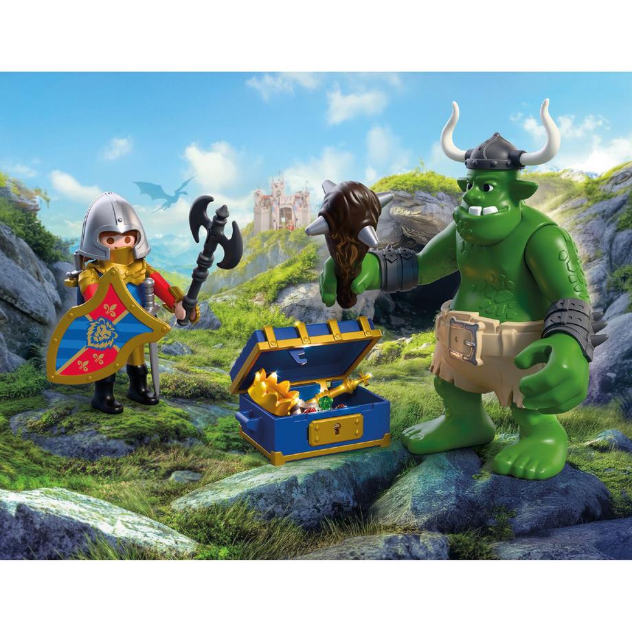 Playmobil  72116 Troll e tesoro cavalieri 
