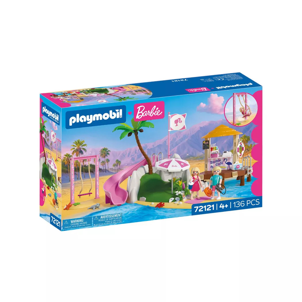 Playmobil - 72121 Barbie Strand Café, Multicolor