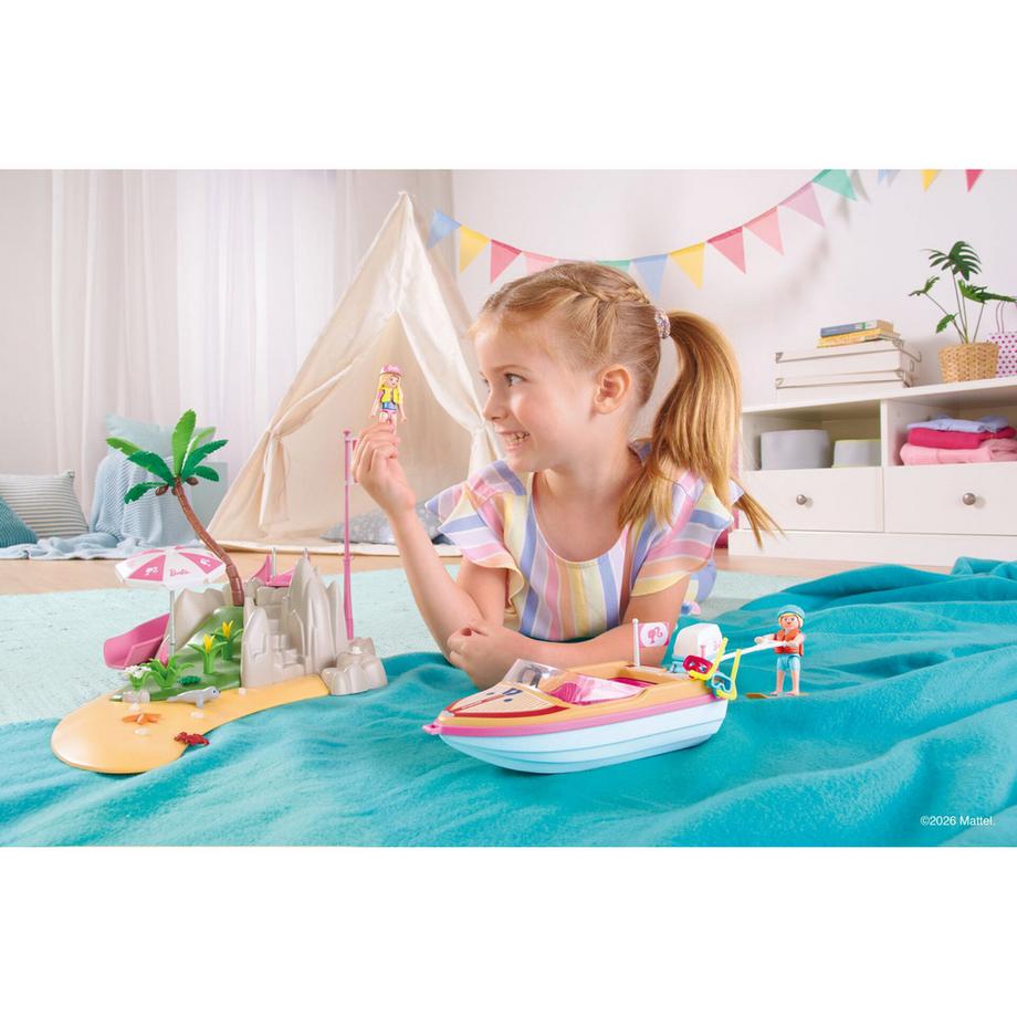 Playmobil  72122 Barbie Barca dell'avventura 