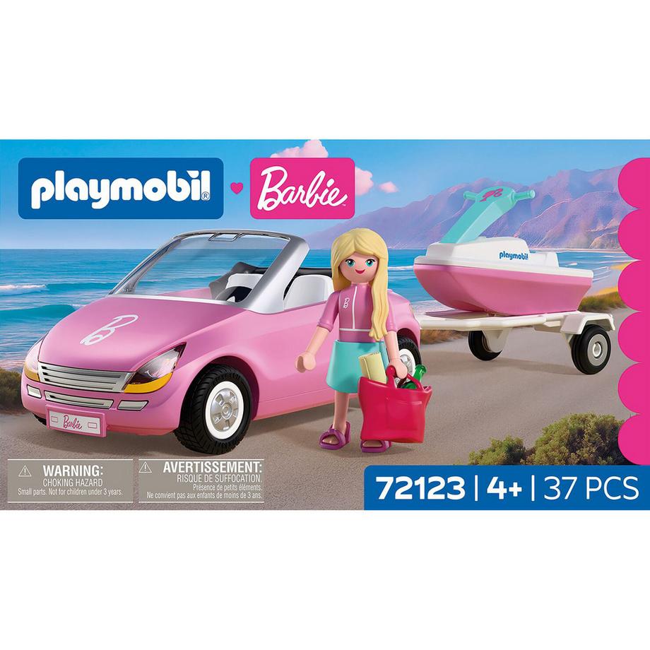 Playmobil  72123 Barbie Cabriolet 