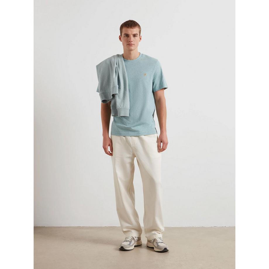 FARAH T-Shirt mit Logo Stickerei Regular Fit  