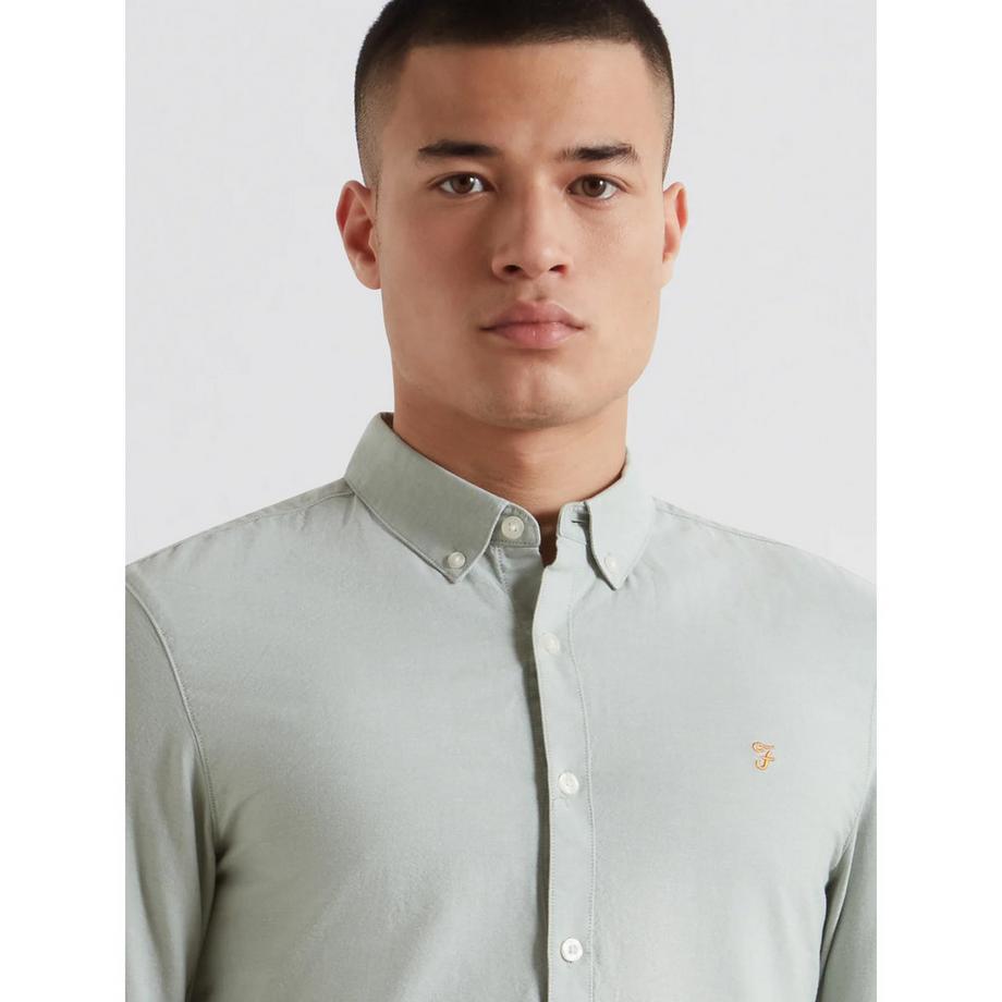 FARAH Langarm Button-Down Hemd Regular Fit  