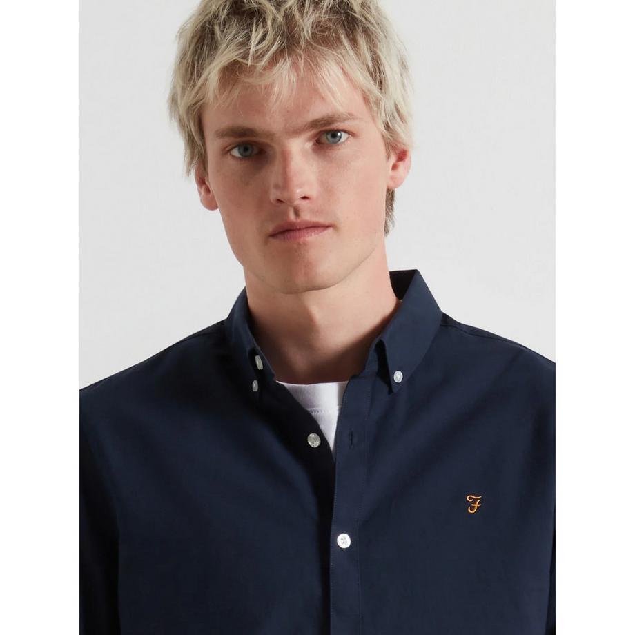 FARAH Langarm Button-Down Hemd Regular Fit  