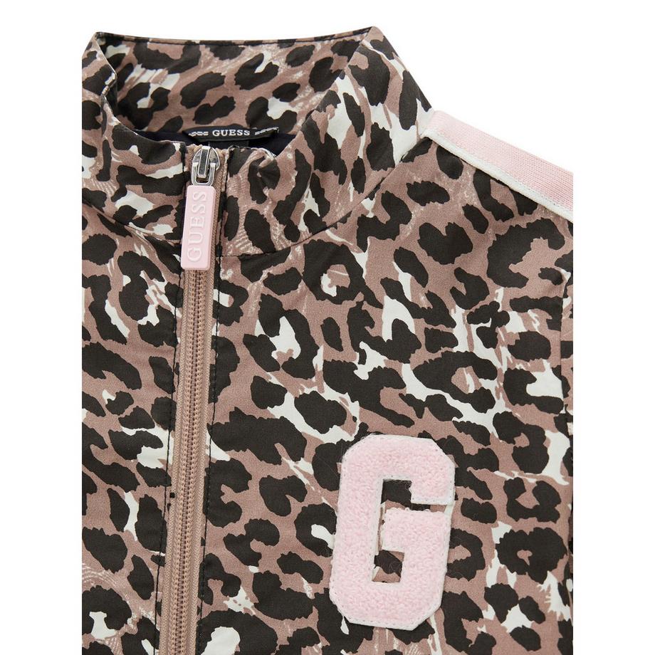 GUESS Gilet Imprimé Léopard  