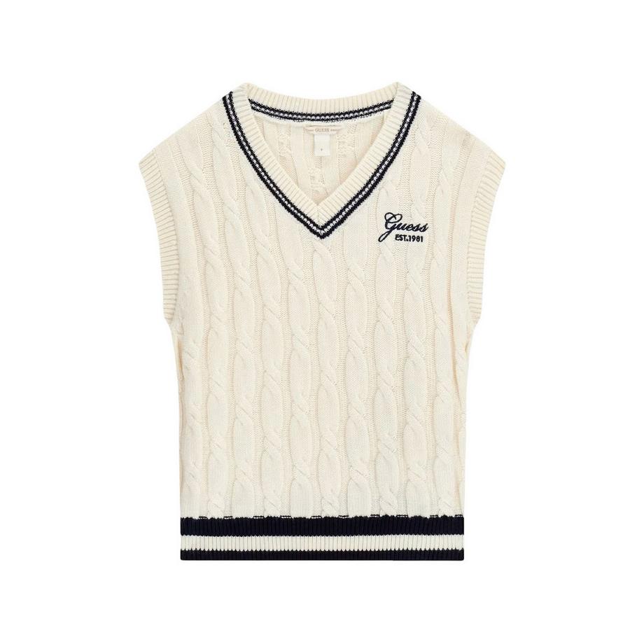 Maglione senza maniche