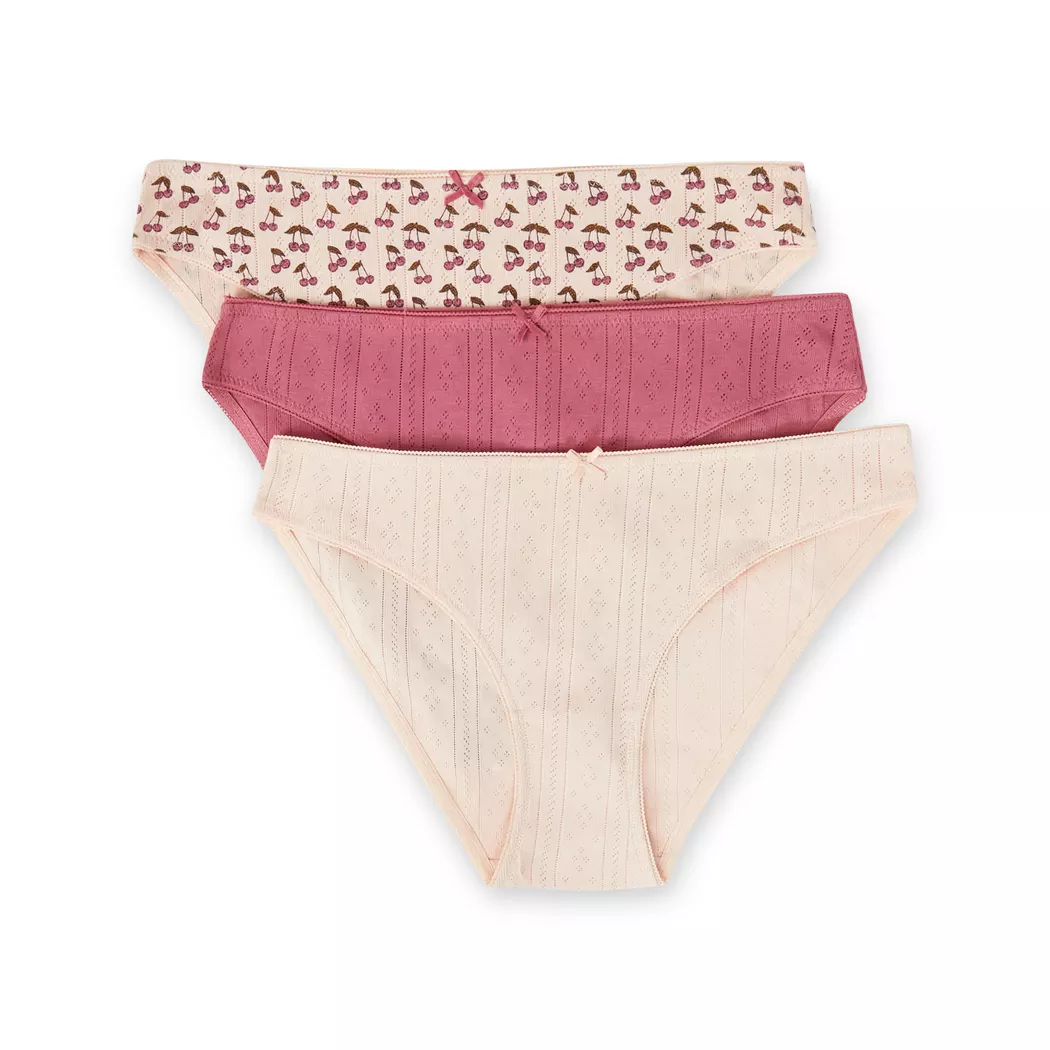 Etam - Multipack, Slips, für Damen, Hellrosa, Größe S