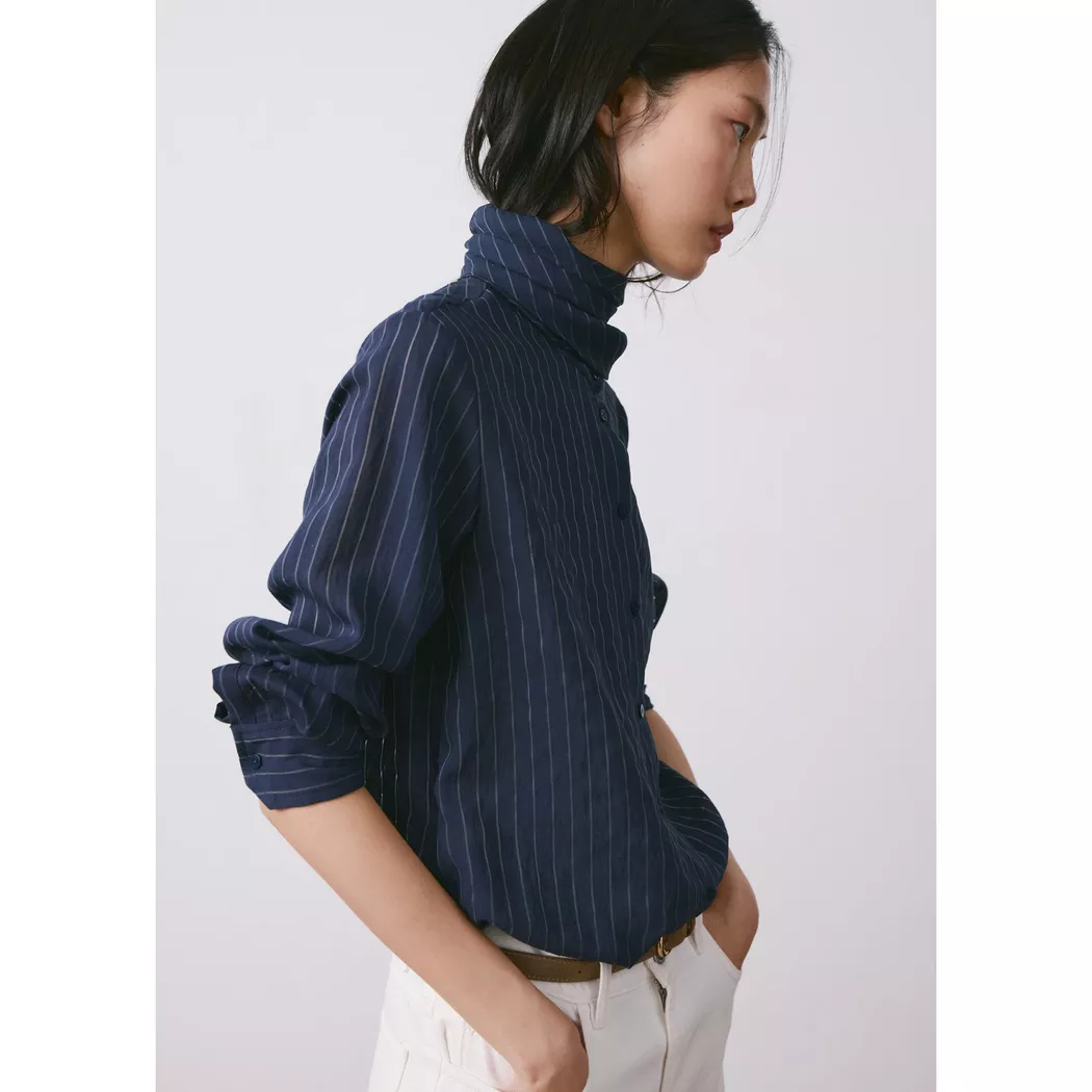 Mango - Bluse, für Damen, Marine, Größe XS