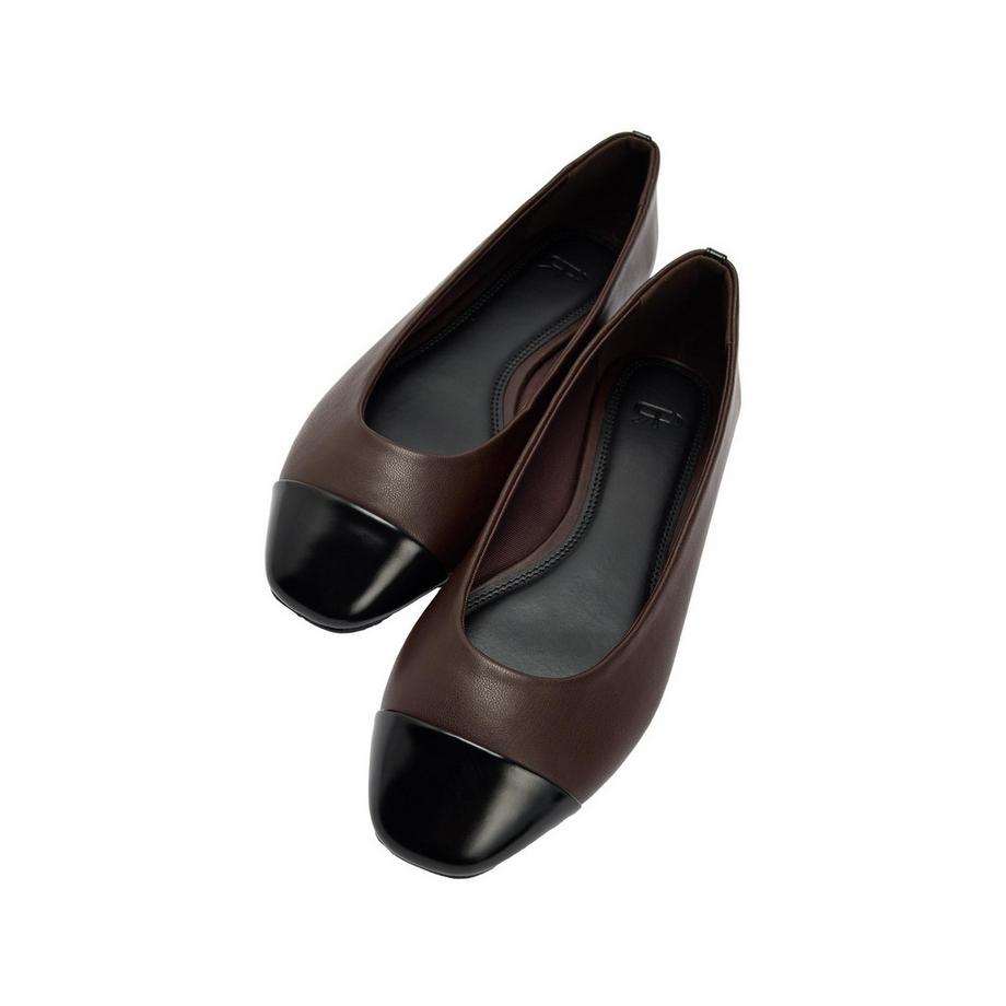 Parfois Ballerines avec bout verni  