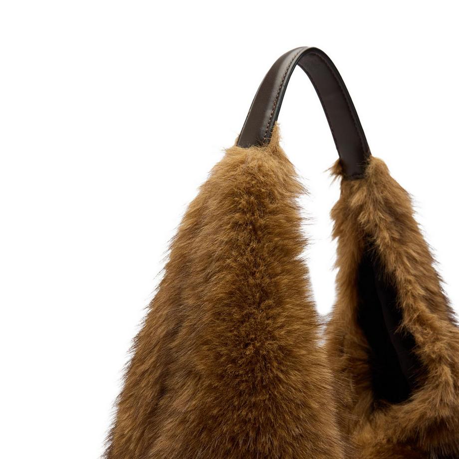 Parfois Sac à Bandoulière en Fausse Fourrure  