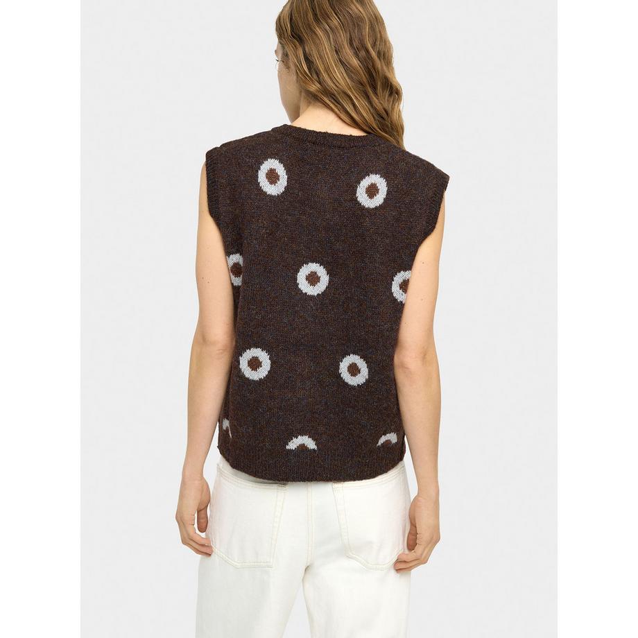 Parfois Cardigan senza maniche girocollo  