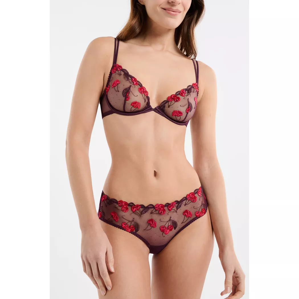 Etam - Bh, für Damen, Pflaume, Größe 85/D