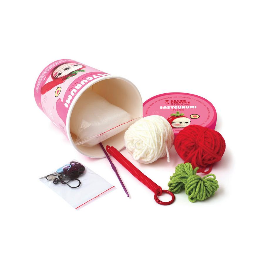 Graine Creative Set uncinetto Fragola 