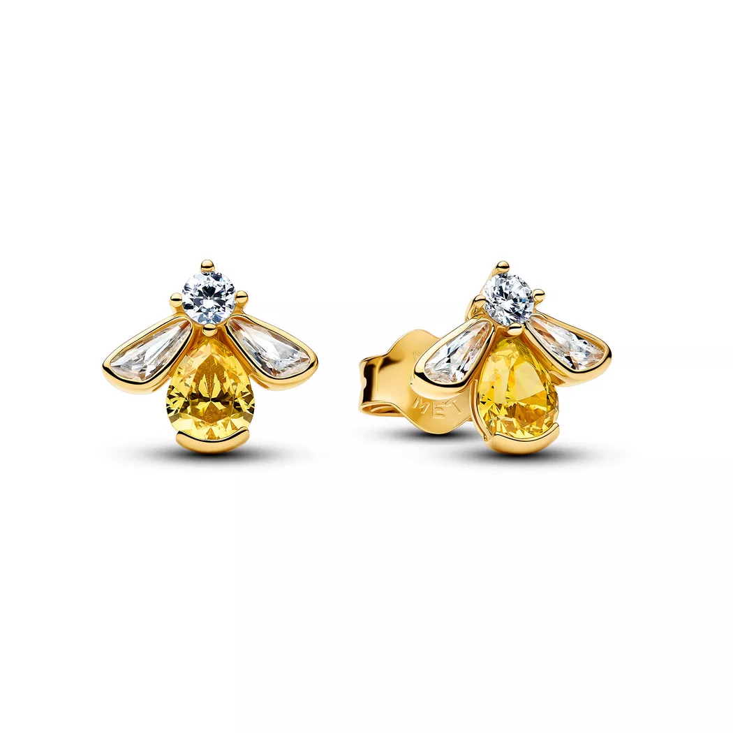 Pandora - Ohrstecker,  Timeless, One Size, Goldfarben 3